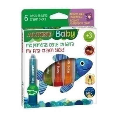 PX002006-CERAS ALPINO BABY BARRA ESTUCHE DE 6 precio por 1 unidades