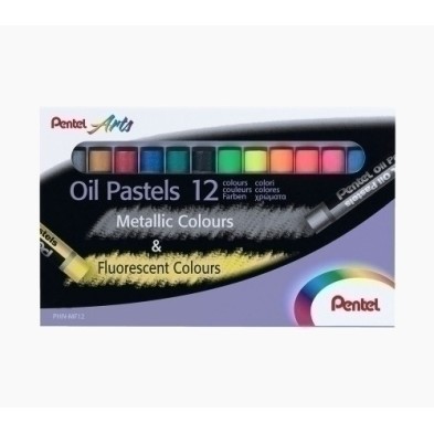 PHN-MF12-CERAS PENTEL OIL PASTEL MET/FLUOR EST. 1 precio por 1 unidades
