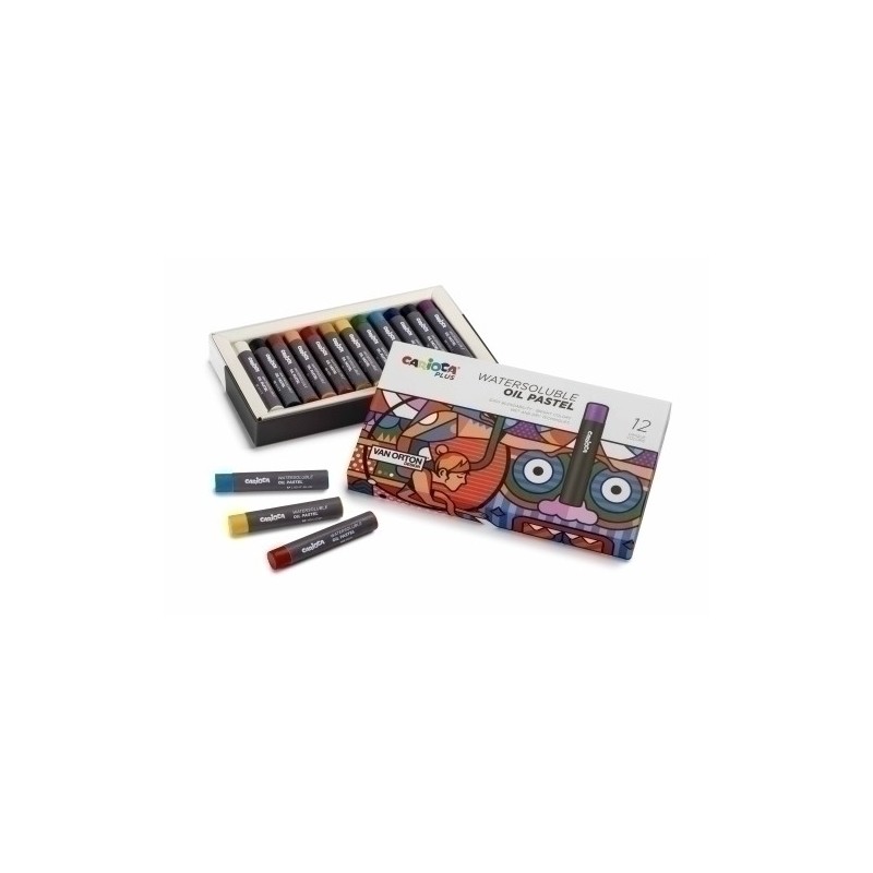 45214-CERAS PASTEL CARIOCA PLUS OLEO C/12 precio por 1 unidades