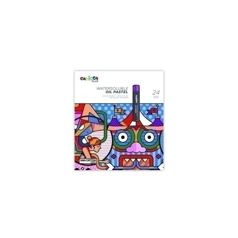 45215-CERAS PASTEL CARIOCA PLUS OLEO C/24 precio por 1 unidades