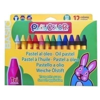 21421-CERAS PASTEL INSTANT PLAY. TRI OLEO C/12 precio por 1 unidades