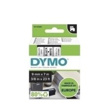 S0720680-CINTA ROT.DYMO LM D1 7m  9 NEGR.s/BLANCO precio por 1 unidades