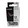 XR-12WE1-CINTA ROT.CASIO 8m 12 NEGRO s/BLANCO precio por 1 unidades