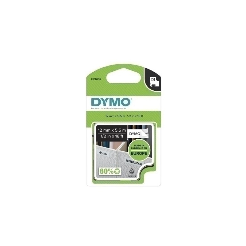 S0718060-CINTA ROT.DYMO LM D1 POLYEST. 12 NG.s/BL precio por 1 unidades