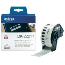 DK22211-ETIQ.BROTHER CONT.PLTCO.29 mm RL.15.24 m precio por 1 unidades