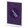 11105 CS TP-EXPOSITOR SOBR. T A5 VERTICAL CRISTAL precio por 1 unidades