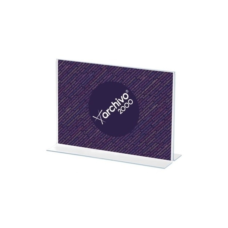 11204 CS TP-EXPOSITOR SOBR. T A4 HORIZONTAL CRISTAL precio por 1 unidades