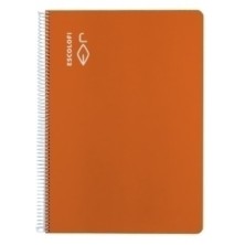 180921402-BLOCK ESCOLOFI A4 80h CD.4 70g NARANJA precio por 5 unidades