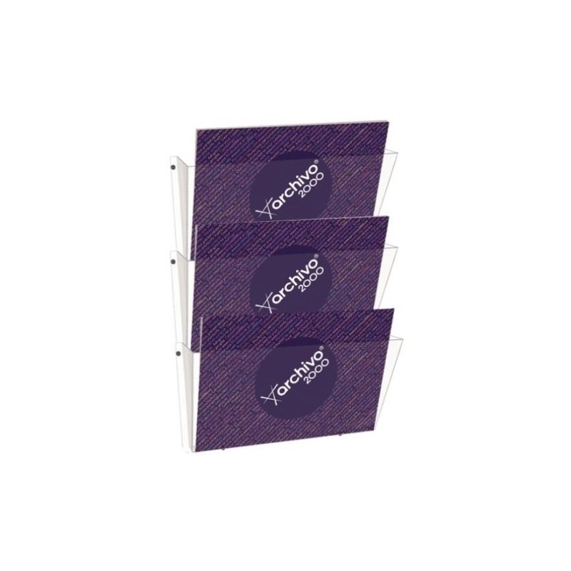 65304 CS TP-PORTADOCUMENTOS MURAL  A4 3 COMP precio por 1 unidades