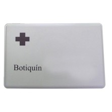 23015-BOTIQUIN OUTAS PORTABLE PLASTICO GRIS precio por 1 unidades