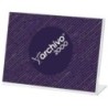 11004 CS TP-EXPOSITOR SOBR. L A4 HORIZONTAL CRISTAL precio por 1 unidades