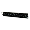 H-15 NEGRO-PERCHERO CILINDRO PARED 5 COLGADORES NEG precio por 1 unidades