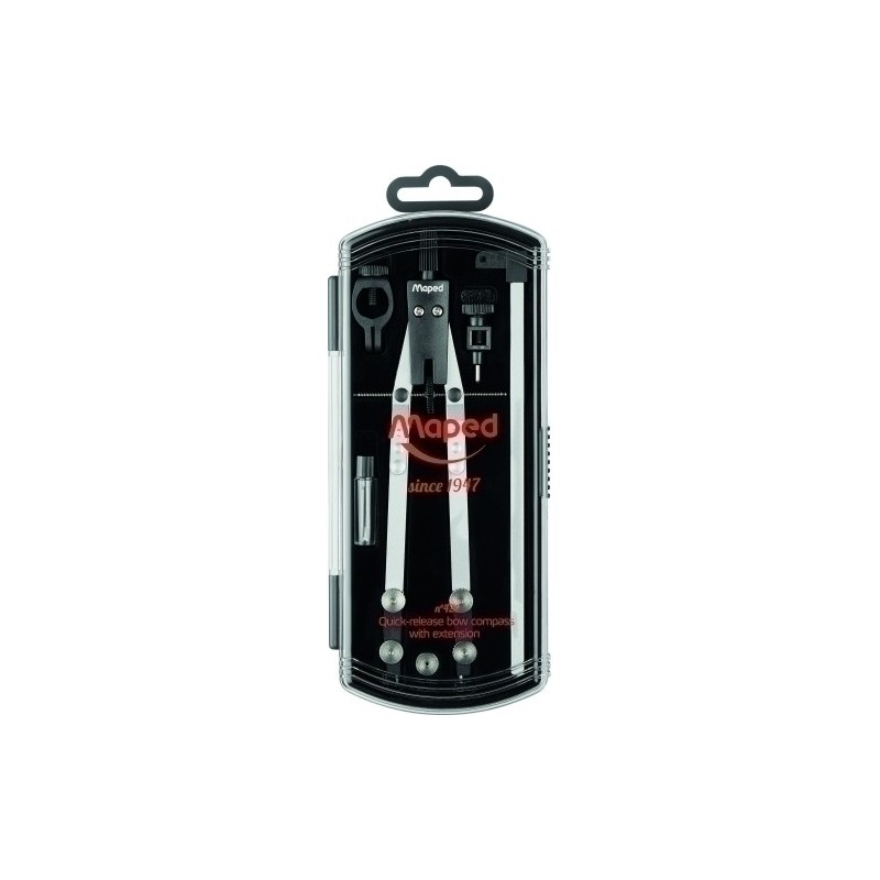 178102-COMPAS MAPED TECNICA METAL CON ALARG. precio por 15 unidades