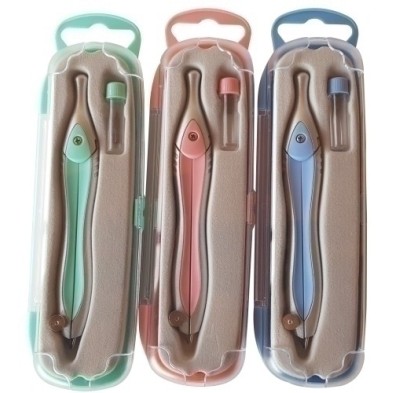 801526-COMPAS DFH ESCOLAR SURTIDOS PASTEL precio por 1 unidades