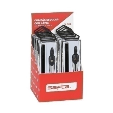 3422051061-COMPAS SAFTA ESCOLAR EXP.10 precio por 1 unidades