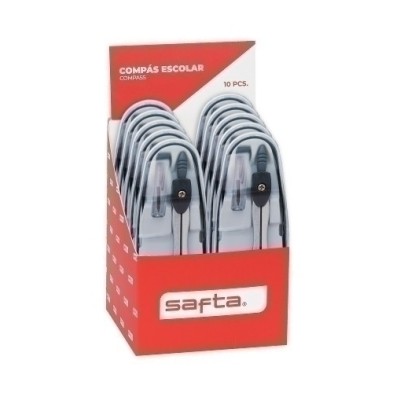 3422051062-COMPAS SAFTA ESCOLAR EXP.10 precio por 1 unidades
