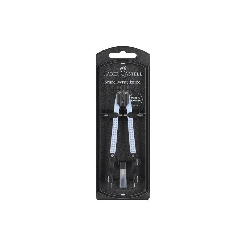174074-COMPAS FABER CASTELL SKY BLUE precio por 1 unidades