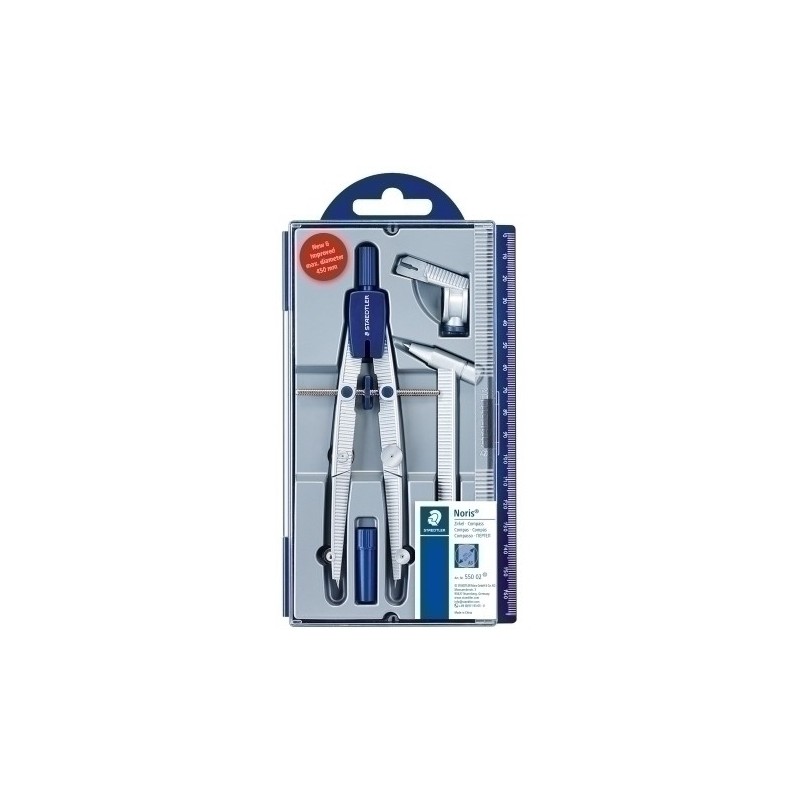 550 02-COMPAS STAEDTLER 550 02 APADTADOR+ALARG precio por 1 unidades