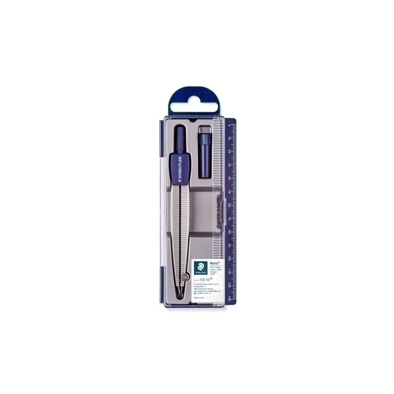 550 50-COMPAS STAEDTLER 550 50 CON TUBO MINAS precio por 1 unidades