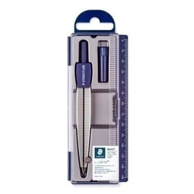 550 50-COMPAS STAEDTLER 550 50 CON TUBO MINAS precio por 1 unidades