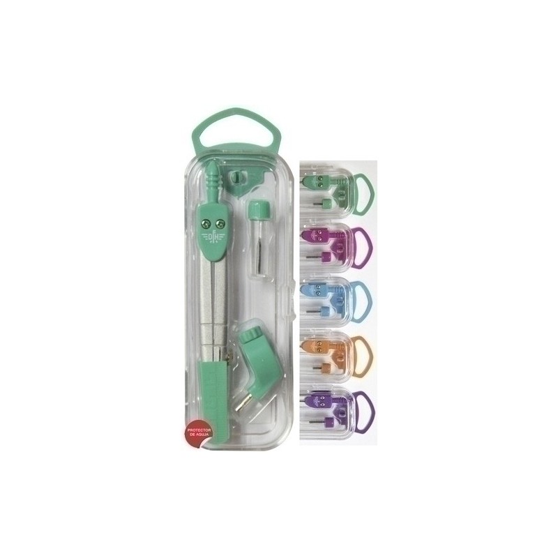 801521-COMPAS ESCOLAR 5 COLORES precio por 1 unidades