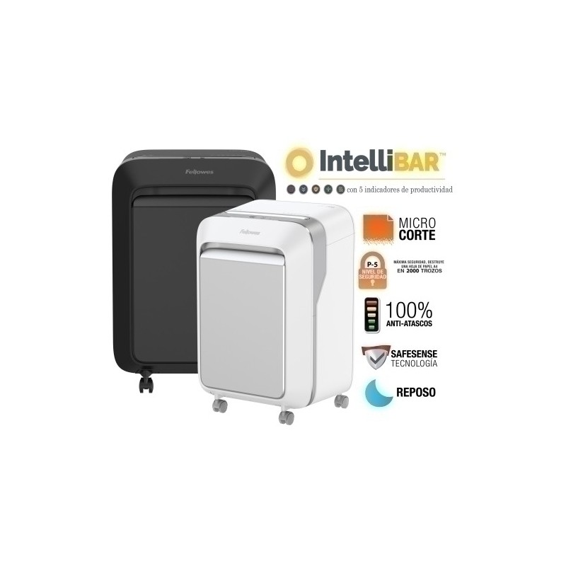 5050201-DESTRUCTORA FELLOWES LX211 NEGRA precio por 1 unidades