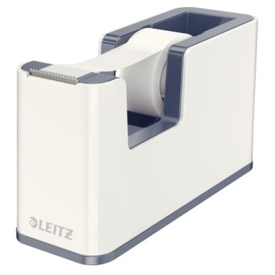 53641001-PORTARROLLOS LEITZ WOW DUAL C/CINTA BL/G precio por 1 unidades