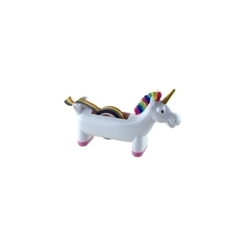 0735-PORTARROLLOS COOLBOX UNICORN ARCOIRIS precio por 1 unidades