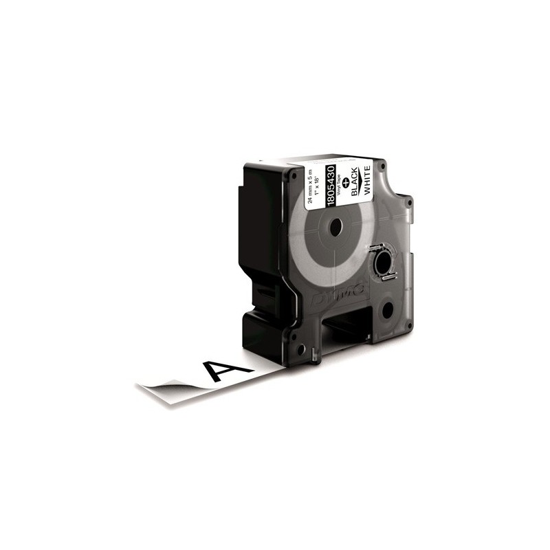 1805430-CINTA ROT.DYMO RHINO VINILO 24 BLANCO precio por 5 unidades