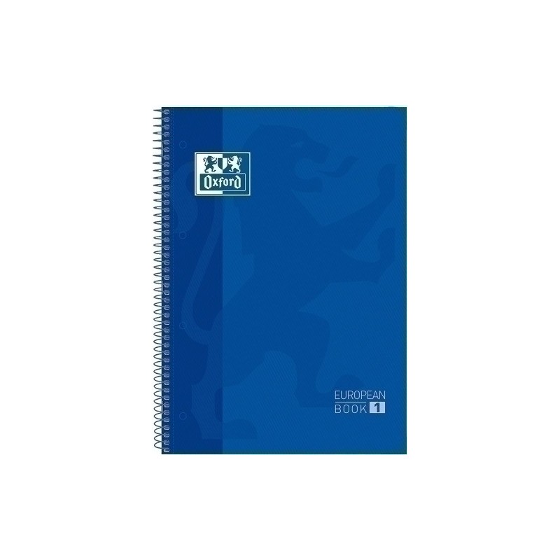 400027583/100430263-BLOCK OXF. EU.BOOK 1 A4 80h HZ. AZUL OSC precio por 10 unidades