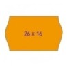 101719-ETIQ.PRECIOS APLI REM.ONDA 26x16 NARANJA precio por 1 unidades