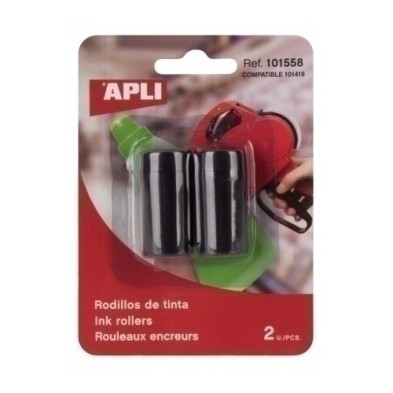 101558-RODILLO ETIQUETADORA APLI 101418 B/2 precio por 1 unidades