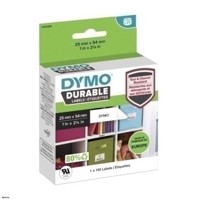2112283-ETIQ.DYMO LW INDUST. 25x54mm RL.160 precio por 6 unidades