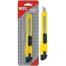 79250-CUTTER MLT 9 mm. con GUIA PLASTICO precio por 1 unidades