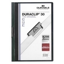 220032-DOSSIER CLIP DURACLIP A4 2200 30h VD.OS. precio por 25 unidades