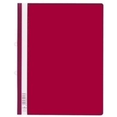 258003-DOSSIER FASTENER DURABLE 2580 A4 TR.ROJO precio por 25 unidades