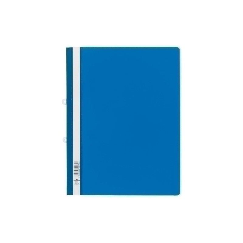 258006-DOSSIER FASTENER DURABLE 2580 A4 TR.AZUL precio por 25 unidades