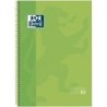 400118238/100430265-BLOCK OXF. EU.BOOK 1 A4 80h HZ. VERDE M precio por 10 unidades