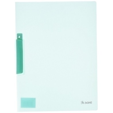 90412-DOSSIER CLIP DOHE PP A4 p.PTCO.30h VERD precio por 8 unidades