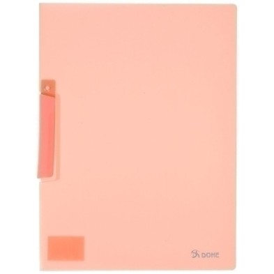90410-DOSSIER CLIP DOHE PP A4 p.PTCO.30h ROJO precio por 8 unidades