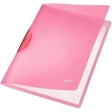 41760125-DOSSIER CLIP LEITZ RAINBOW 30h ROJO precio por 6 unidades