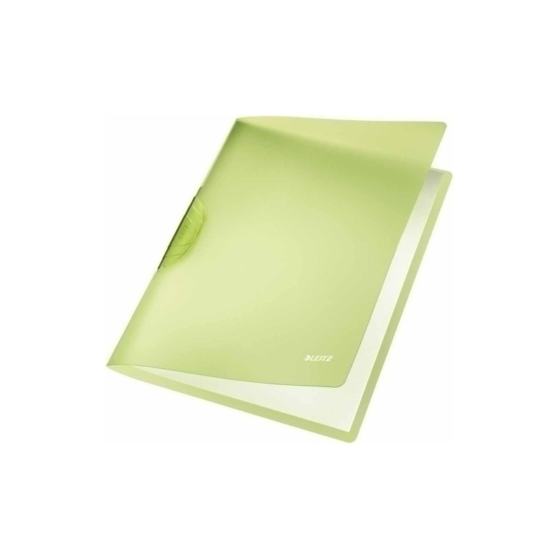 41760155-DOSSIER CLIP LEITZ RAINBOW 30h VERDE precio por 6 unidades