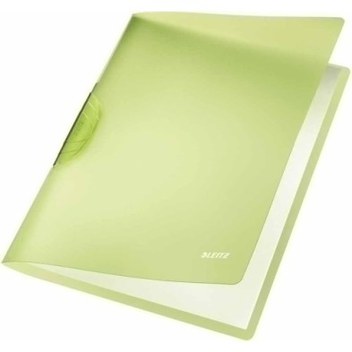 41760155-DOSSIER CLIP LEITZ RAINBOW 30h VERDE precio por 6 unidades