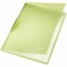 41760155-DOSSIER CLIP LEITZ RAINBOW 30h VERDE precio por 6 unidades