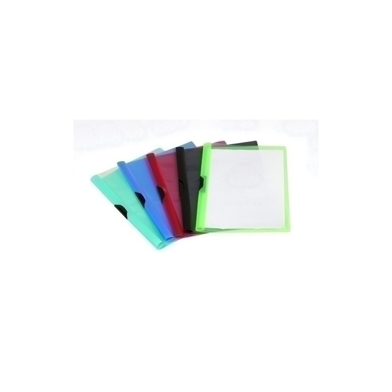 1012K-DOSSIER CLIP CARCH.PP TR. A4 p.MET.30h precio por 5 unidades