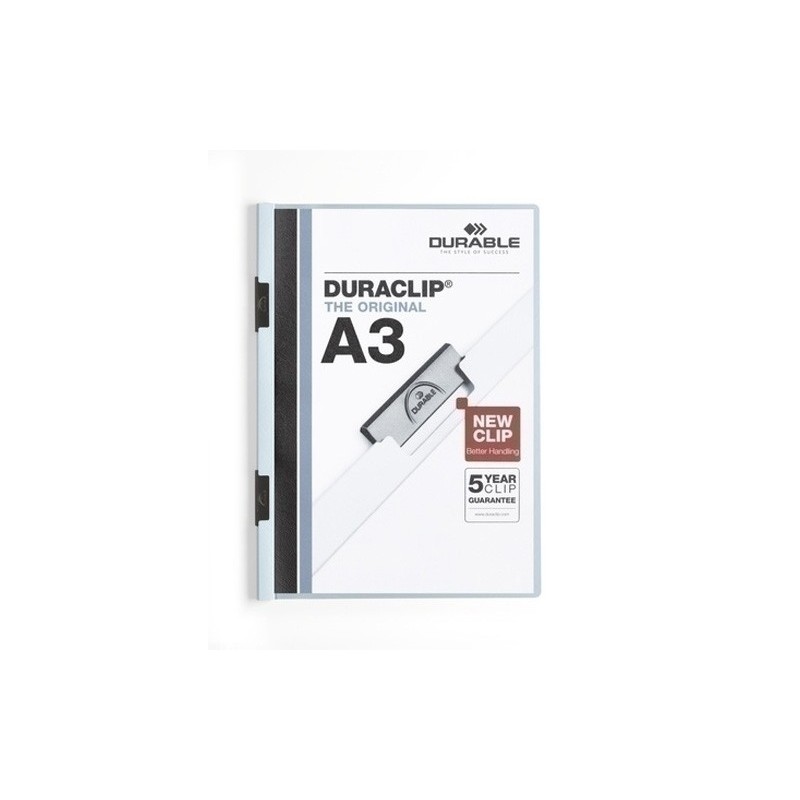 221806-DOSSIER CLIP DURACLIP A3 2218 60h precio por 10 unidades