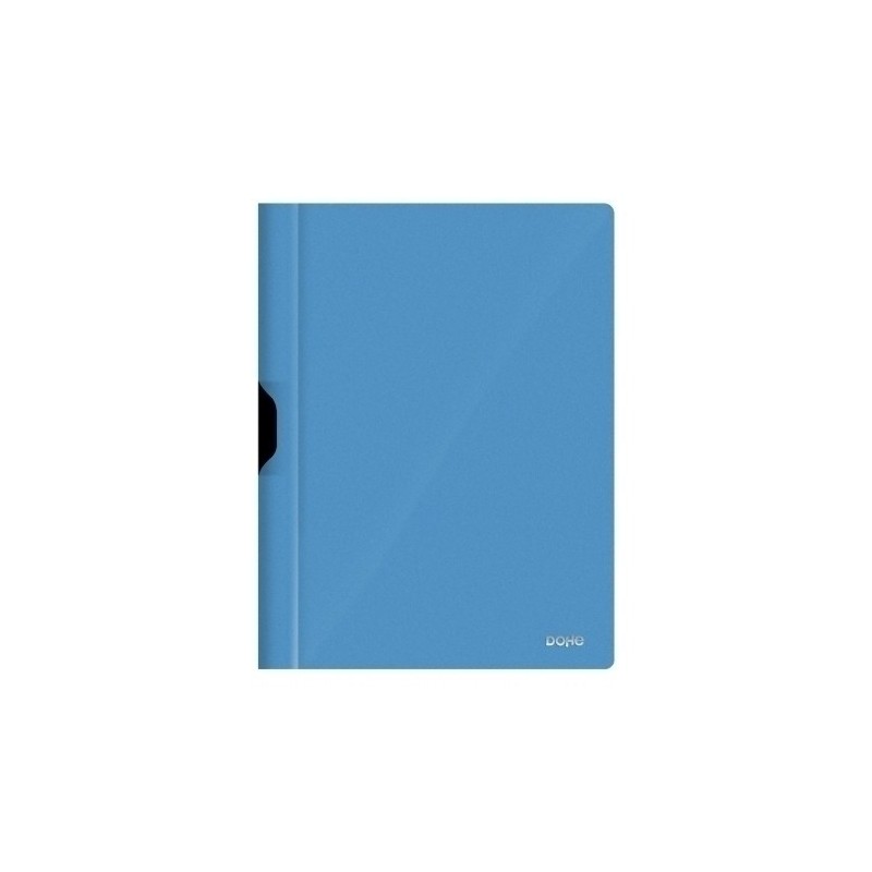 90414-DOSSIER CLIP PP A4 p.MET.30h AZ. precio por 8 unidades