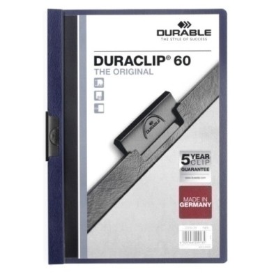 220928-DOSSIER CLIP DURACLIP A4 2209 60h AZ.AT. precio por 25 unidades