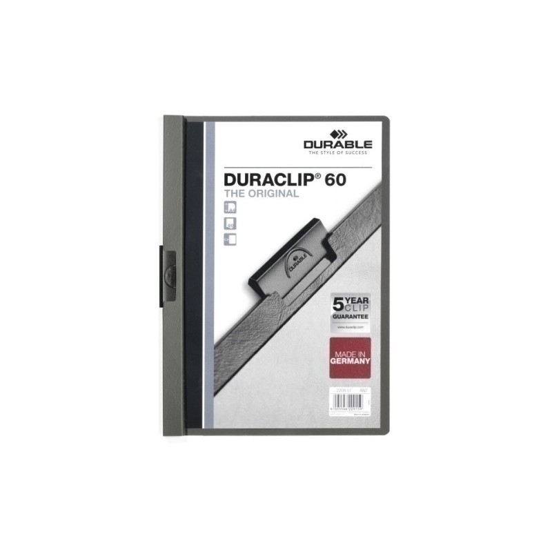 220957-DOSSIER CLIP DURACLIP A4 2209 60h GR.AT. precio por 25 unidades