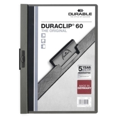 220957-DOSSIER CLIP DURACLIP A4 2209 60h GR.AT. precio por 25 unidades